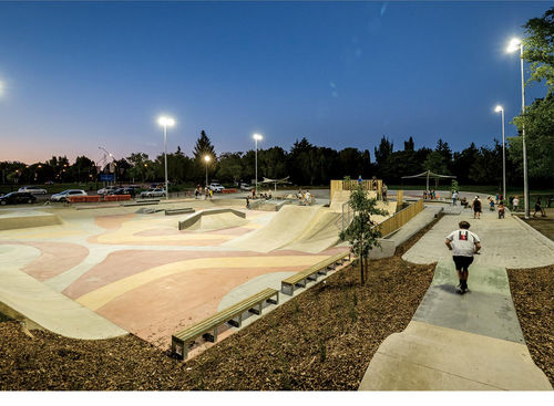 Aktueller Firmenfall über WIEDERENTWICKLUNG MASTERTON SKATEPARK