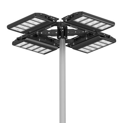 250W dauerhafte hohe Flut-Licht-feuchtigkeitsfeste schwarze Farbe des Mast-LED